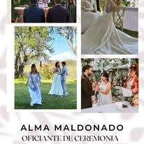 Alma Maldonado oficiante de ceremonia