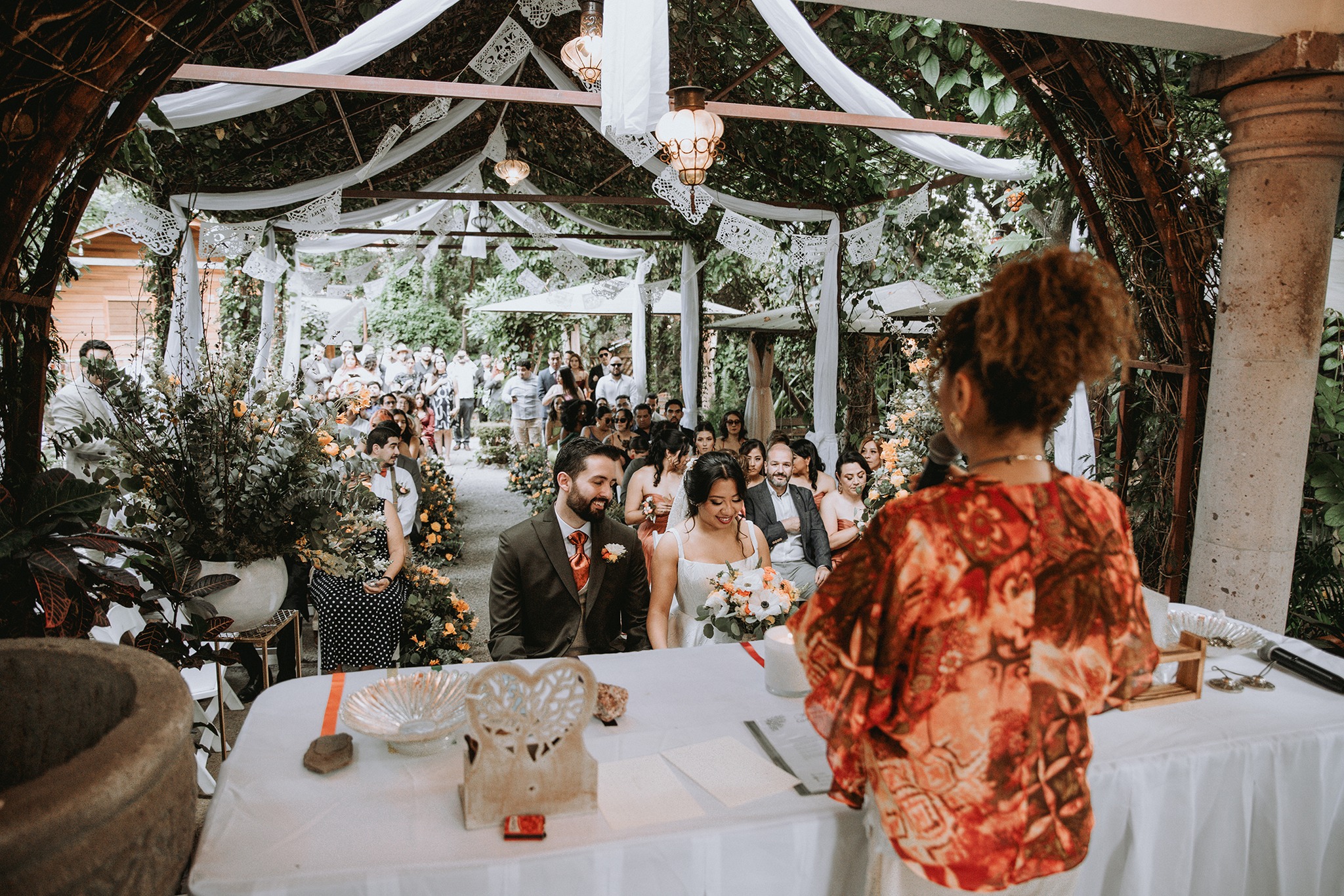 Ceremonia al aire libre